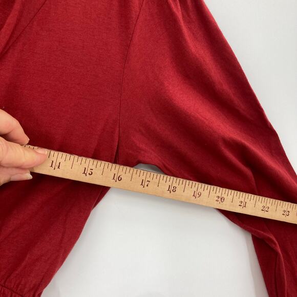 Key Closet Medusa Red Graphic Y2K Hooded V Neck Dress Large NWOT - Picture 10 of 11